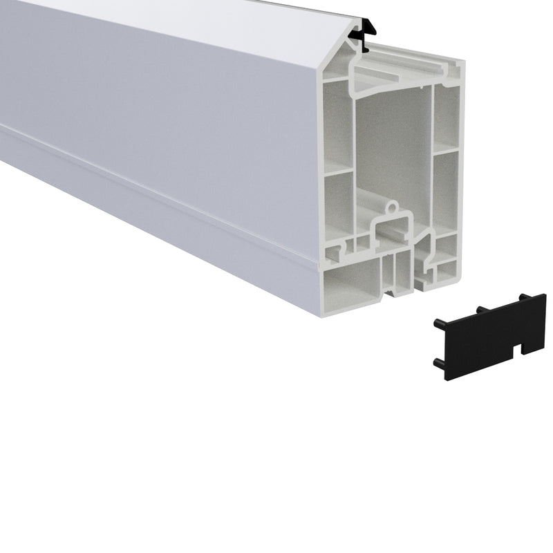 Heavy Duty PVC Standard UPVC Door Infill For Secure Sealing