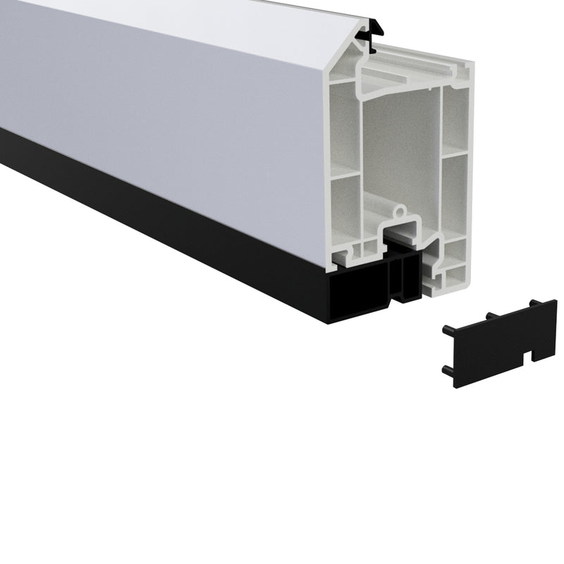 Heavy Duty PVC Standard UPVC Door Infill For Secure Sealing