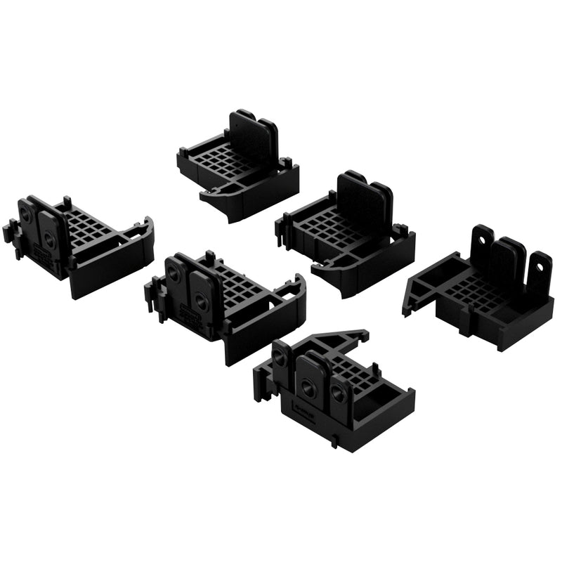 High Performance Black Slimline Wide Frame Connectors For Wide Range Threshold Sills