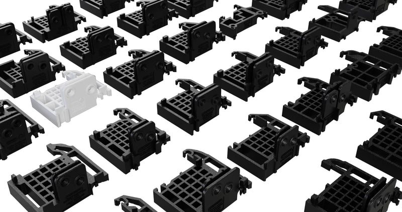 Heavy Duty Proline AM5EX Frame Connectors With Bespoke Nylon Blocks