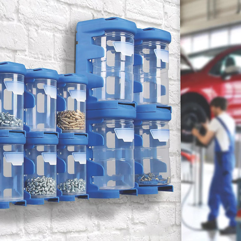 Industrial Strength Plastic Blue Organizer Bin Storage Solution For Factory Use