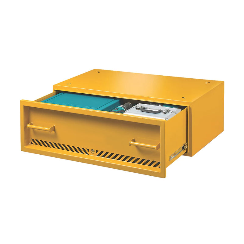 High-Durable Yellow Secure Drawer System With Anti-Corrosion Protection