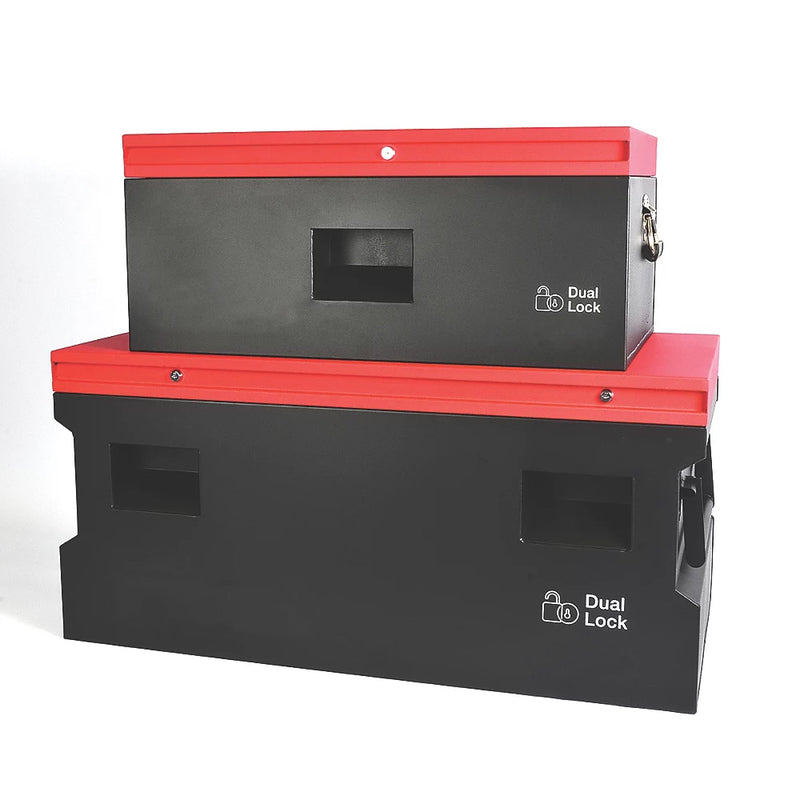 Heavy Duty Red & Black Storage Box Protection For Tools And Equipment