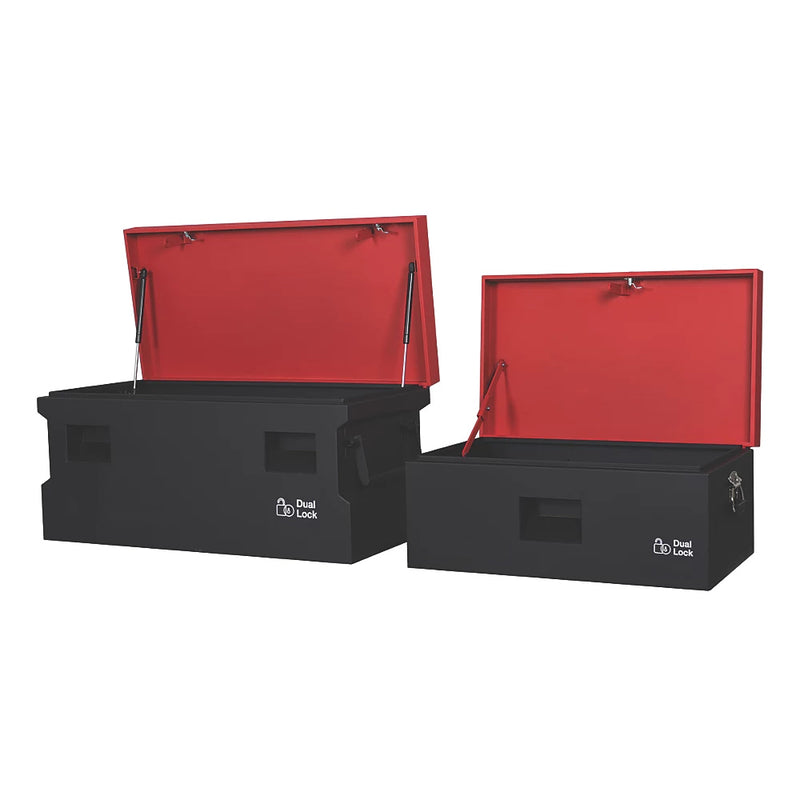 Heavy Duty Red & Black Storage Box Protection For Tools And Equipment