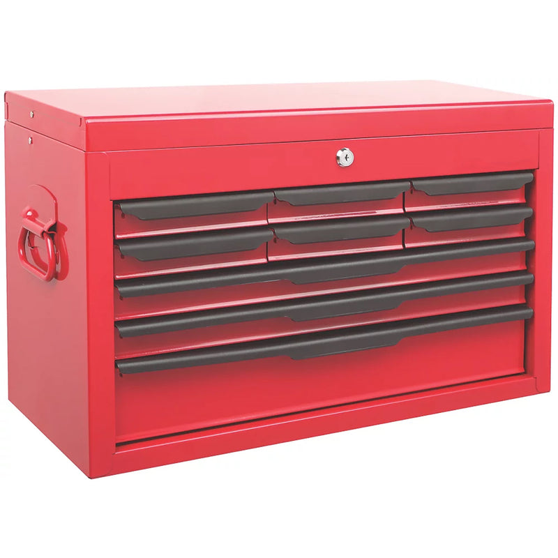 Industrial Quality Powder-Coated 9-Drawer Tool Chest Storage For Garage