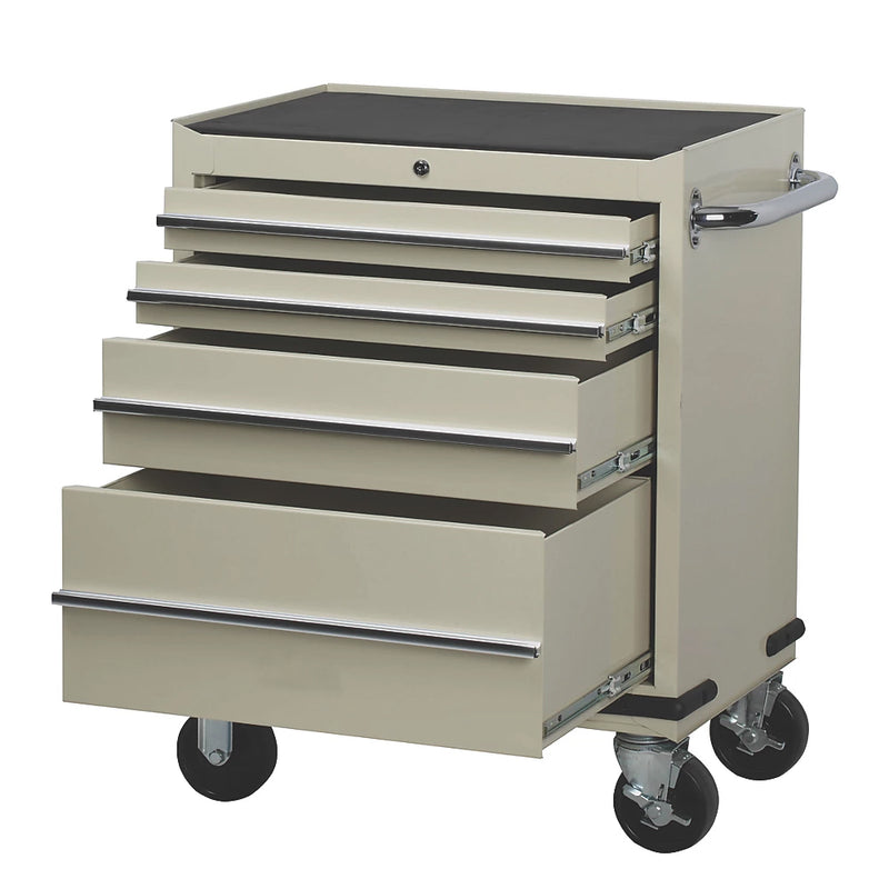 Premium Quality 4-Drawer Classic Tool Trolley For Ultimate Storage Solution