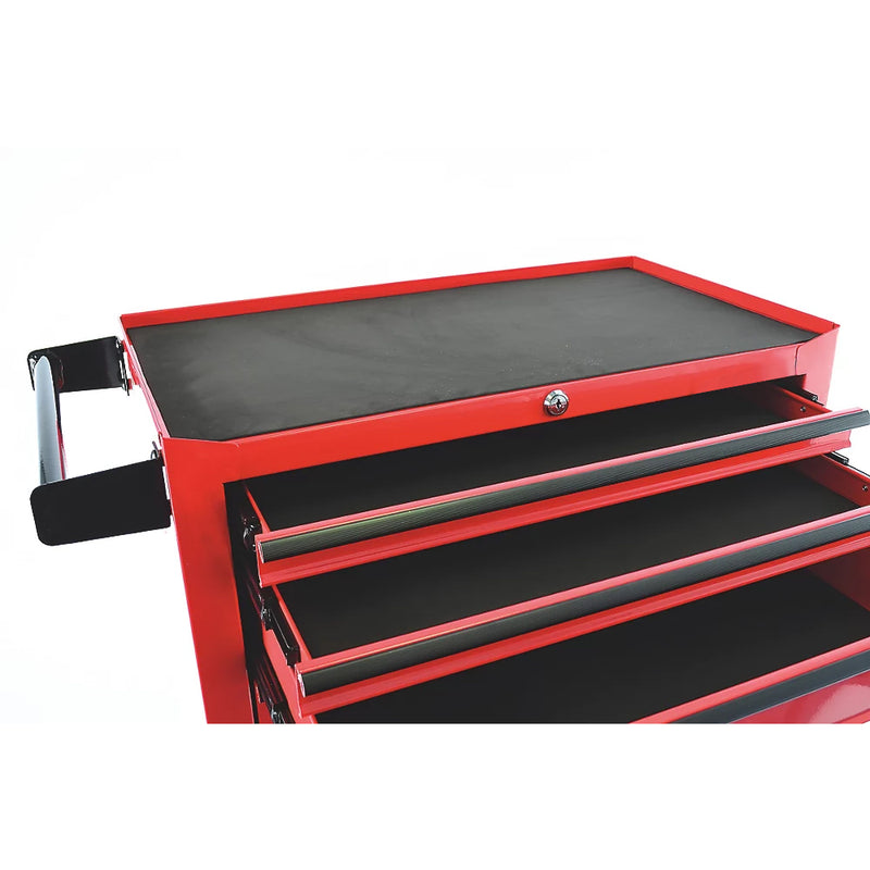 Premium Grade 7-Drawer Steel Cabinet Mobile Trolley - 615mm