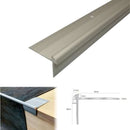 Premium Aluminium Stair Nosing for Luxury Vinyl Flooring 2700mm Perfect Edge Trim for Dry Back & Click Installations