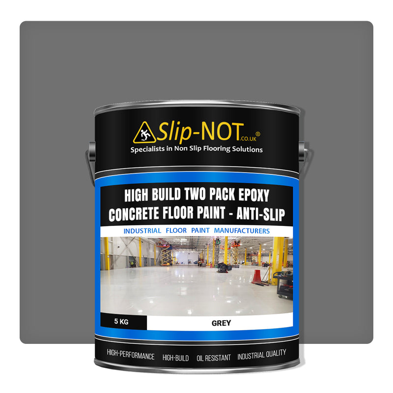 High Build Non Slip Two-Pack Epoxy Coating Floor Paint - 5kg