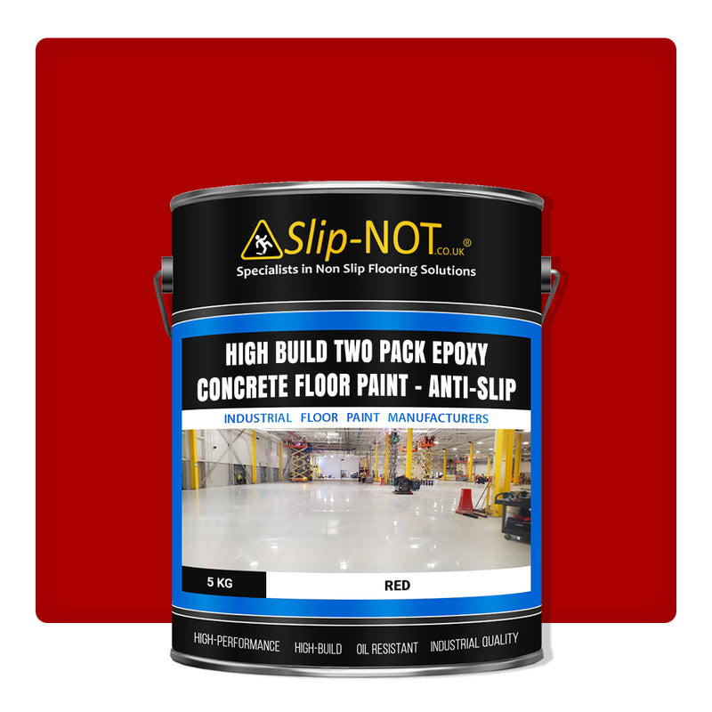 High Build Non Slip Two-Pack Epoxy Coating Floor Paint - 5kg