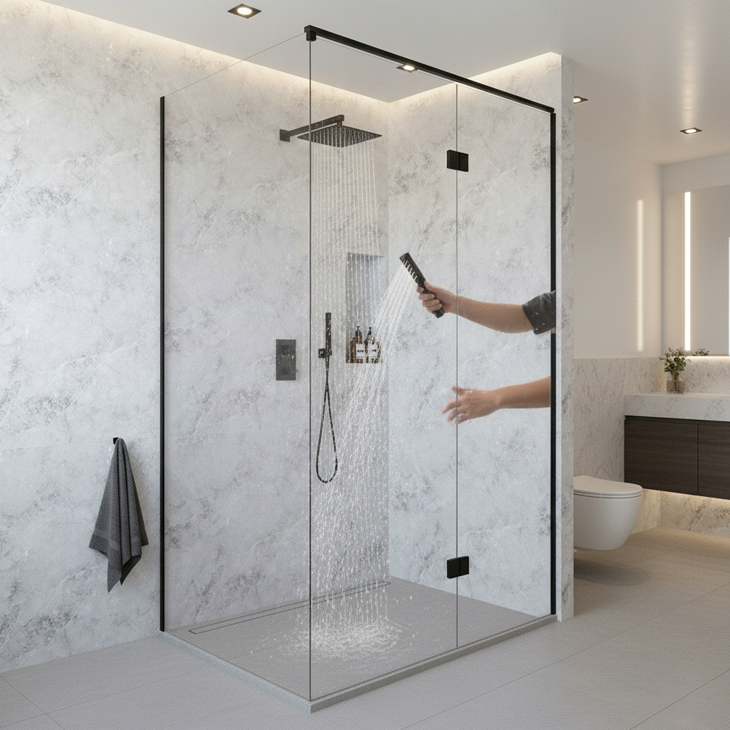 2420 x 1200mm Waterproof Wall Panelling