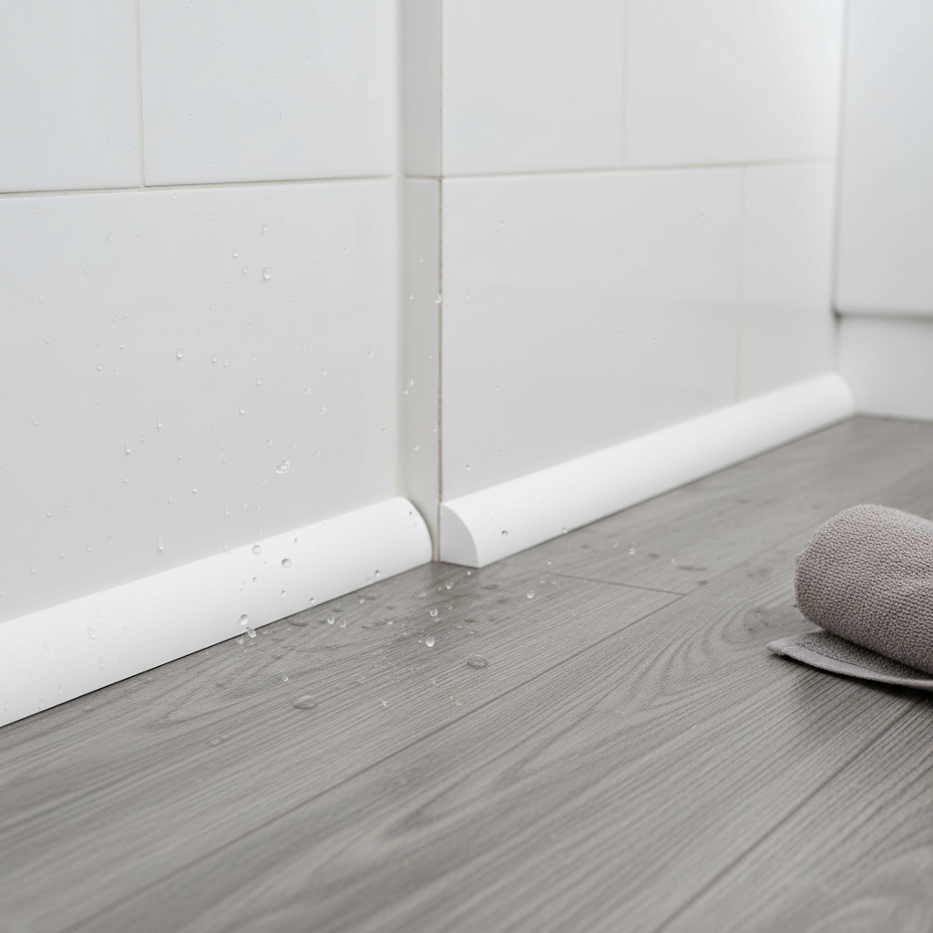 Water-Resistant Quadrant Moulding 2.4m Length 17mm x 17mm