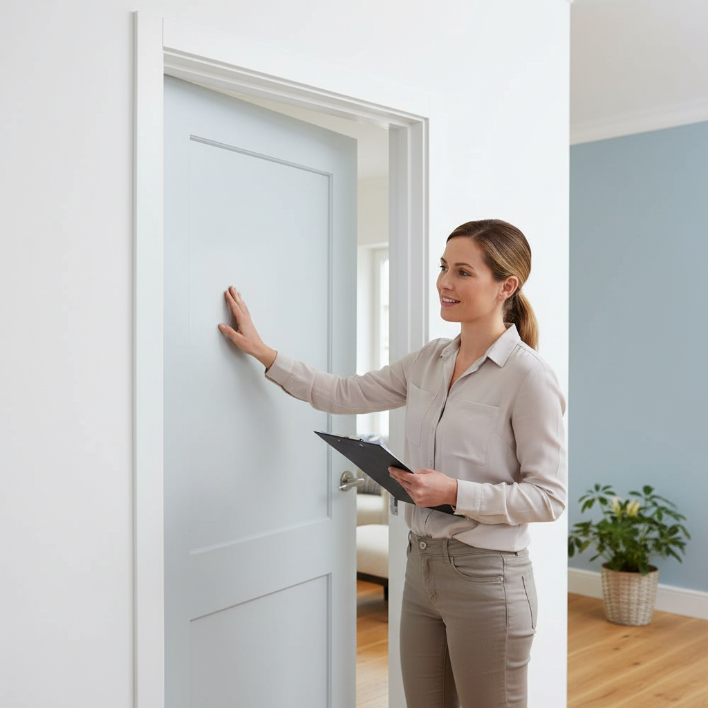 White Primed Door Lining Set - Durable and Ready