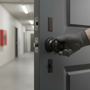 Fire Door Knob Set with Ergonomic Mushroom Design, Fire-R...