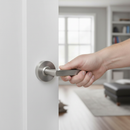 75mm Tubular Mortice Latch - Polished Stainless Steel Finish