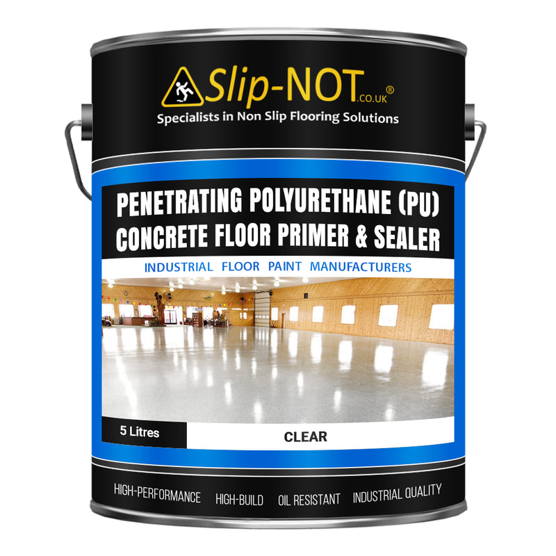 Professional Clear Polyurethane Penetrating Concrete Dustproofer Floor Primer - 5Litre