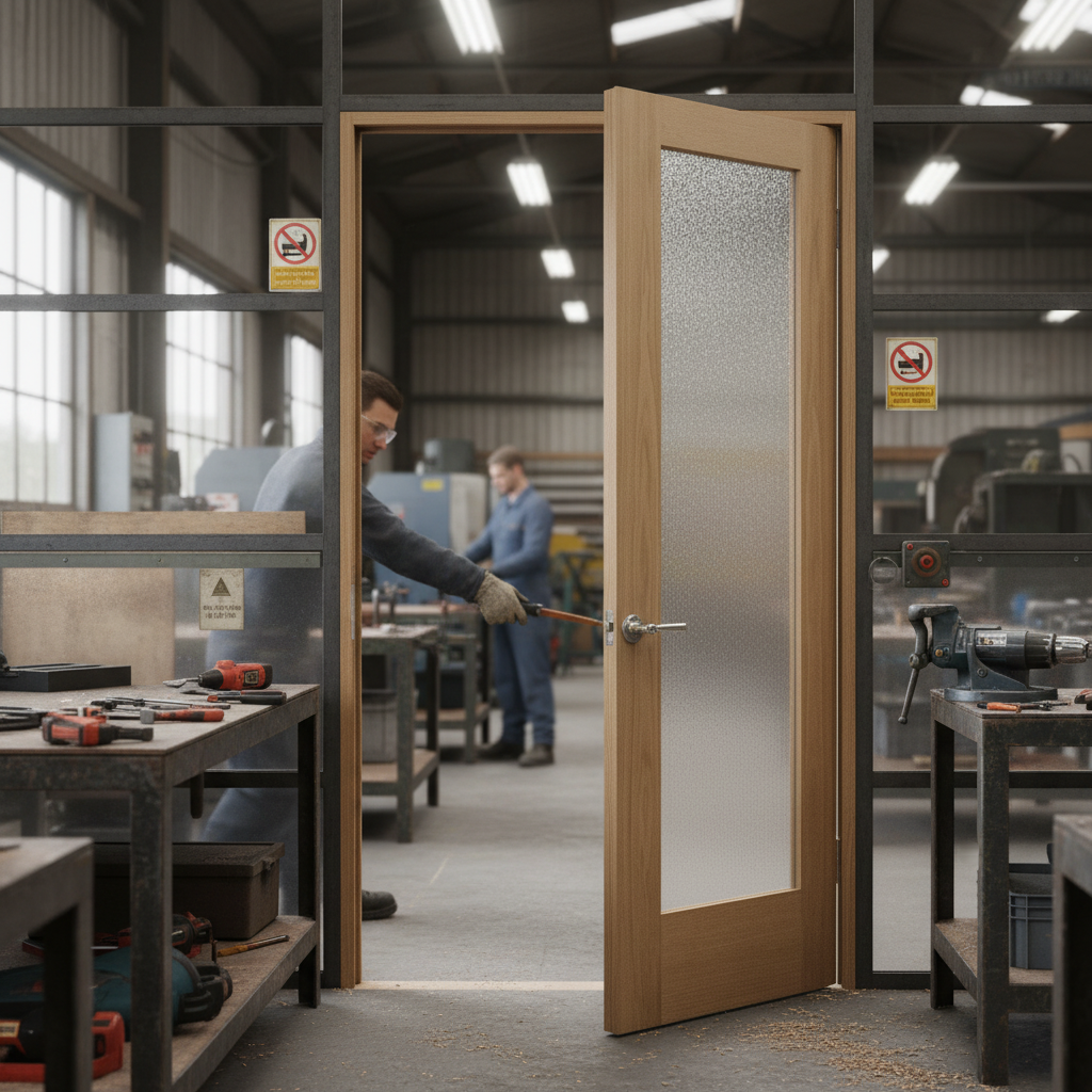 Internal Oak Unfinished Pattern 10 Pair Door