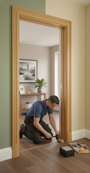 Premium Oak Internal Door Lining - Fully Finished, 108mm & 133mm Depth Options with Loose Door Stops