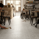 Retro Water-Resistant 8mm Laminate Flooring with Tile Effect