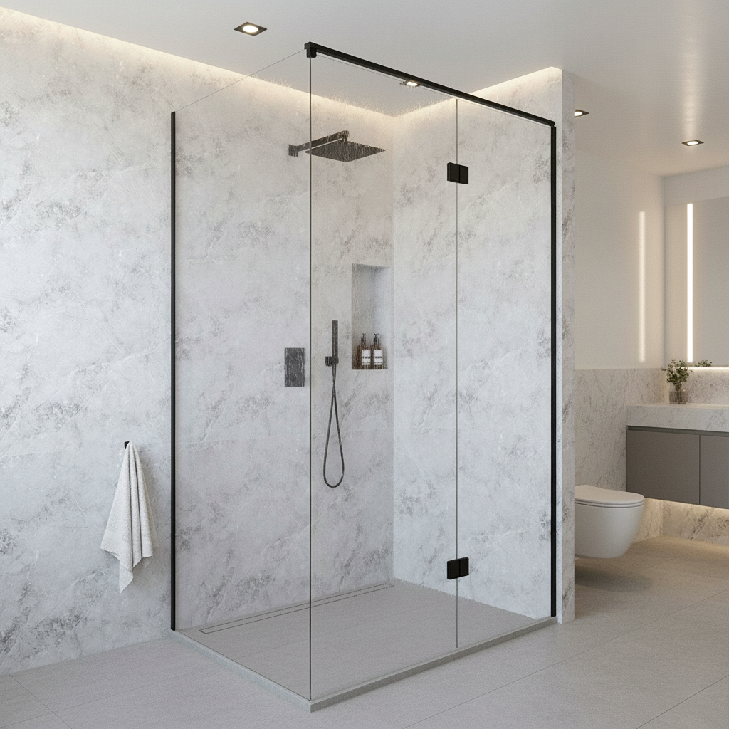 Waterproof Wall Panelling 2420mm x 1200mm - Durable Stone...