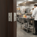 75mm (3 Inches) Ball Bearing Butt Hinge Pair - Satin Nick...