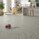 Herringbone Vinyl Flooring 5mm Anti-Microbial UV Coated