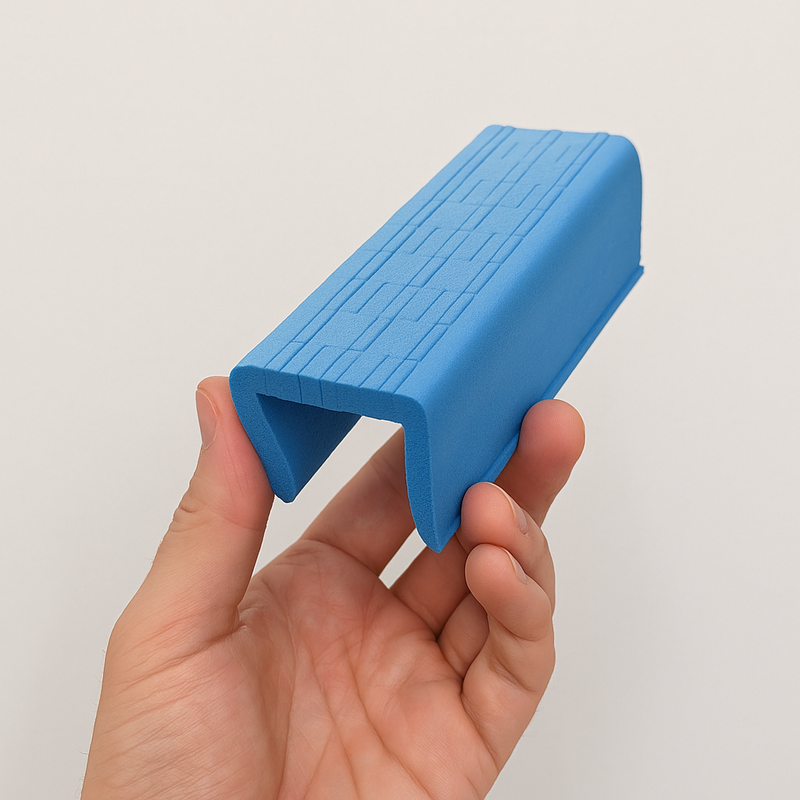Heavy-Duty Flexible Edge Protection Cushioned Foam Guard for Furniture Worktops
