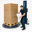 High-Performance Ecoplat Plus FRD Pallet Wrapper 2200mm Wrap Height 2000kg Capacity Powered