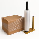 Heavy-Duty Pallet Wrap Dispenser Fits 400mm 500mm Rolls 38 75mm Cores Industrial Steel Build