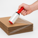 Premium Handy Wrap Mini Stretch Film Roll 15 Micron 100mm x 150m Strong Clear Made