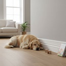 White Painted Decorative Skirting Board 2.4m x 14mm x 114mm