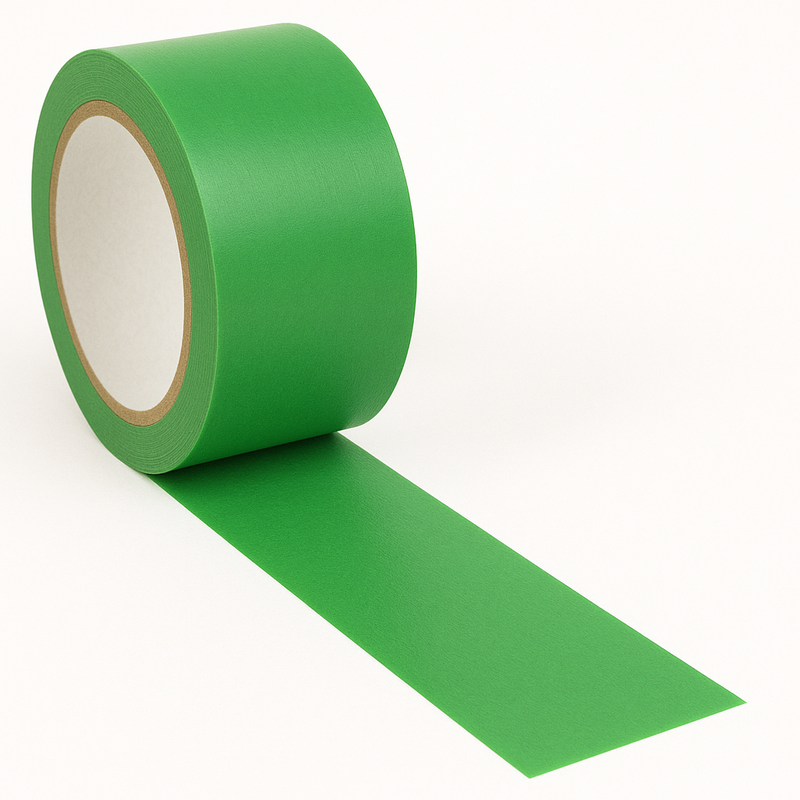 Premium Safety Floor Tape Strong Self-Adhesive Vinyl Forklift-Resistant Easy Applicator Use