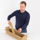 Premium Long Length Double Wall Cardboard Boxes Heavy Duty Packing Cartons for Long Items Pack of