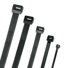 Premium 7.6mm Wide Nylon Zip Ties Heavy-Duty Black Natural Cable Fasteners 240mm 540mm Lengths