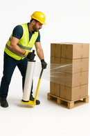 Premium Steel Pallet Wrap Dispenser 400–500mm Heavy-Duty Ergonomic Fast