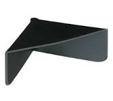 Heavy-Duty Plastic Corner Protectors 1000-Pack 65x65x30mm Black Open Edge Guards for Shipping Boxes