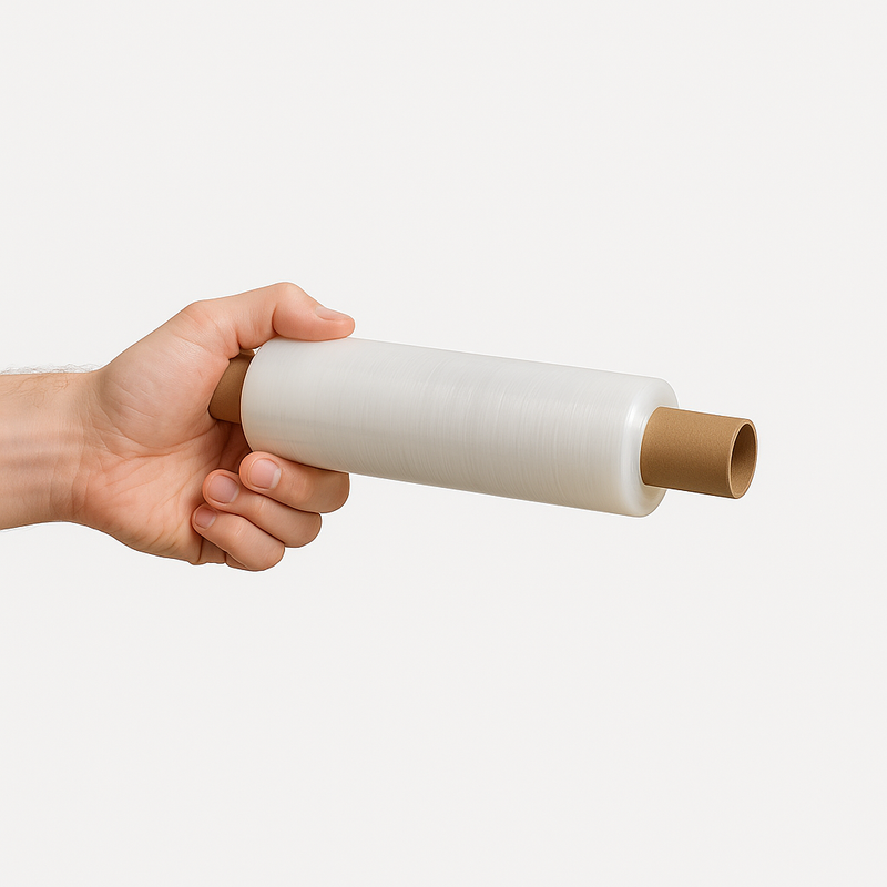 Heavy Duty Pallet Wrap Stretch Film 400mm x 250m – Clear Extended Core Made Industrial Strength