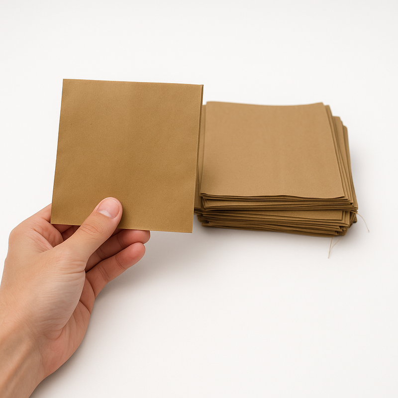 Premium Brown Kraft Paper Bags Limited Stock! Recycled Food-Safe Strung for Easy Use Bulk 250 Pack