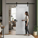 White Internal Primed Elegance Lancaster 1 Panel Sliding ...