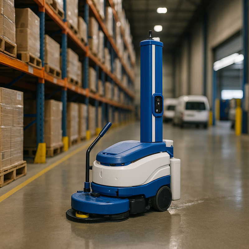 High-Performance Self-Propelled Pallet Wrap Machine Auto Height Sensor