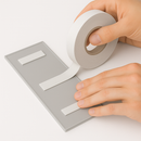 Premium Foam Mounting Tape 1.1mm Gray Double-Sided Adhesive Replace Screws & Rivets Instantly