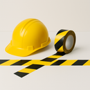 Heavy-Duty PVC Hazard Warning Tape Indigo Self-Adhesive Stripe Tape Ideal for High-Traffic Risk Areas Bulk Packs