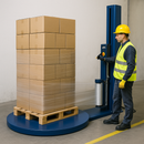 Premium Pallet Wrapper Touchscreen Film Cartridge High-Performance Load Stability