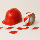 Heavy-Duty PVC Hazard Warning Tape Indigo Self-Adhesive Stripe Tape Ideal for High-Traffic Risk Areas Bulk Packs