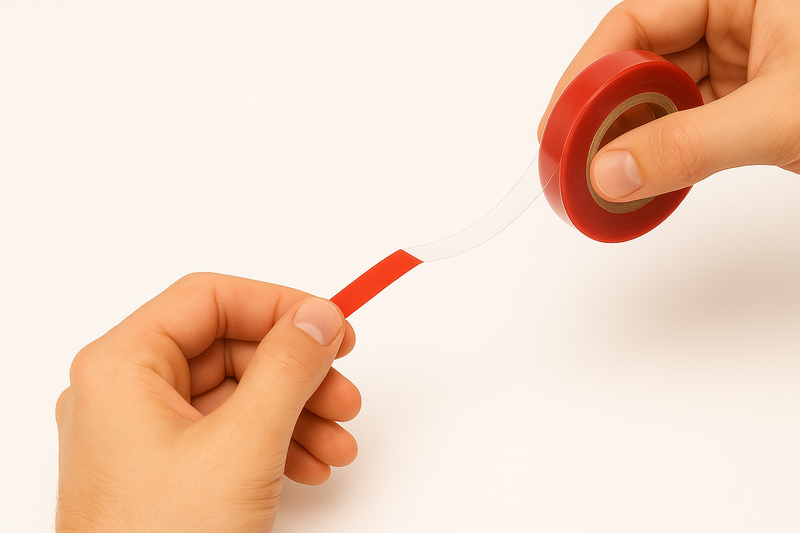 Premium Clear Acrylic Foam Tape Ultra Strong 19mm x 2mm Ideal for Glass Plastic Metal
