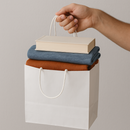 Premium 100gsm Kraft Eco-Friendly Recyclable Reusable Best for Retail Gifts