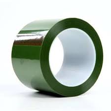 Polyester Tape Premium Heat &amp; Chemical Resistant Green Tape for Industrial Use
