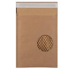 Premium Padded Mailers Plastic-Free Biodegradable Postal Bags with Honeycomb Protection for Safe Shipping