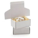 High-Performance White Postal Boxes Quick Seal Durable Clay-Coated Finish Perfect for Ecommerce Courier Shipping