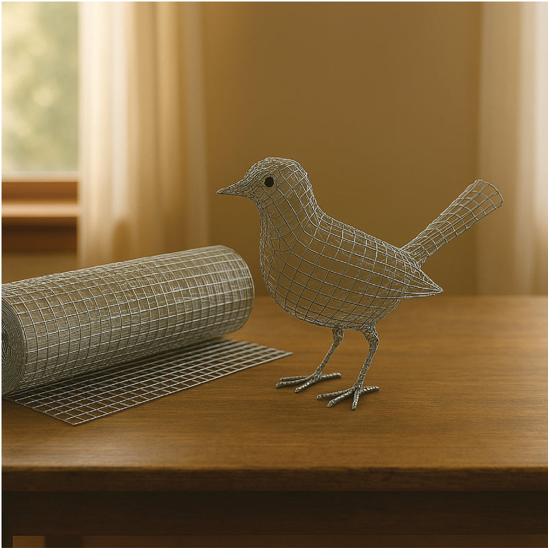 Premium Rabbit Enclosure Wire Mesh – 13mm x 13mm, 19 Gauge Galvanized Mild Steel - Lightweight